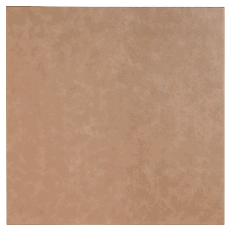 14x14 Light Brown Leatherette Wall Decor Signage