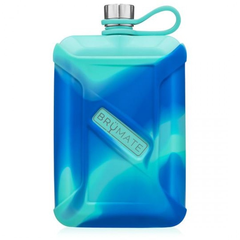 Aqua Gloss Base with Royal Blue Aqua Swirl Cover