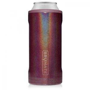 Brumate Hopsulator Juggernaut Insulated 24 25 oz can Cooler Glitter Merlot
