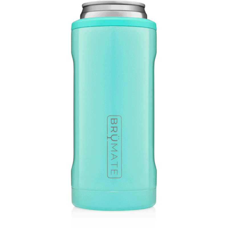 Brumate Hopsulator Slim Insulated Slim Can Cooler Aqua