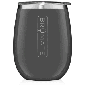 Brumate Uncorkd XL 14 oz Wine Tumbler Charcoal Gray