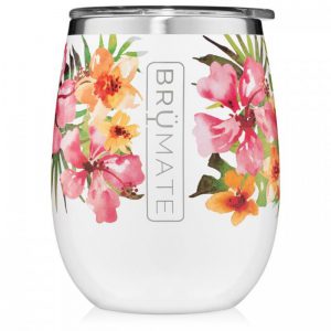 Brumate Uncorkd Xl 14 oz Wine Tumbler Hibiscus